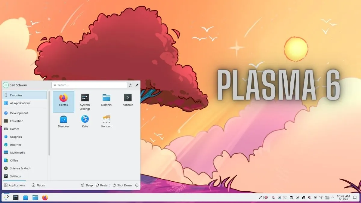 Distribuciones Linux para probar KDE Plasma 6