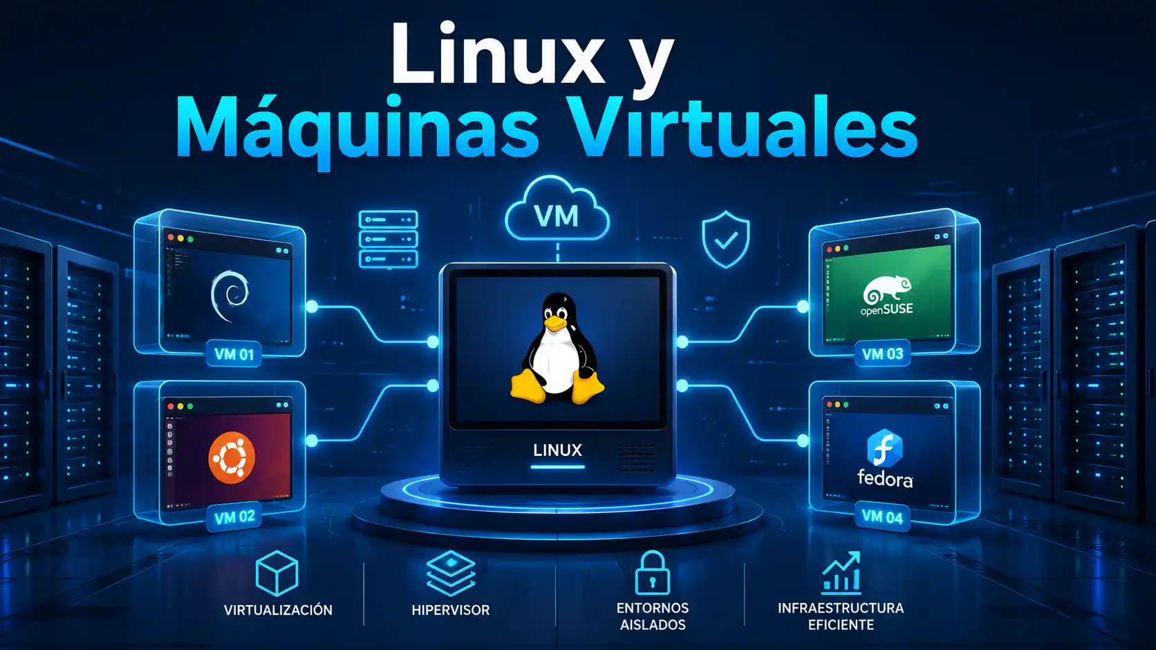 linux maquinas virtuales