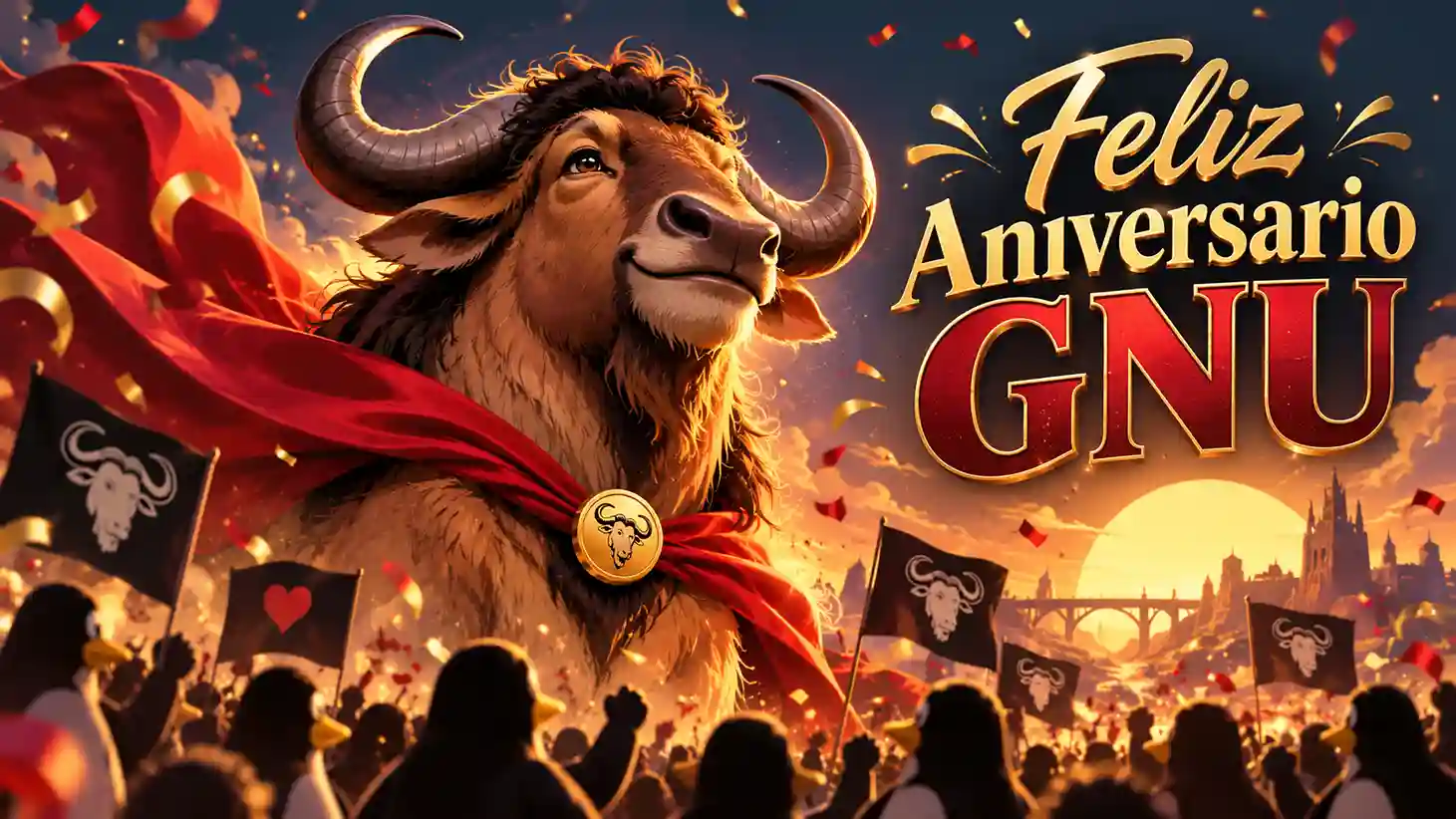 gnu aniversario